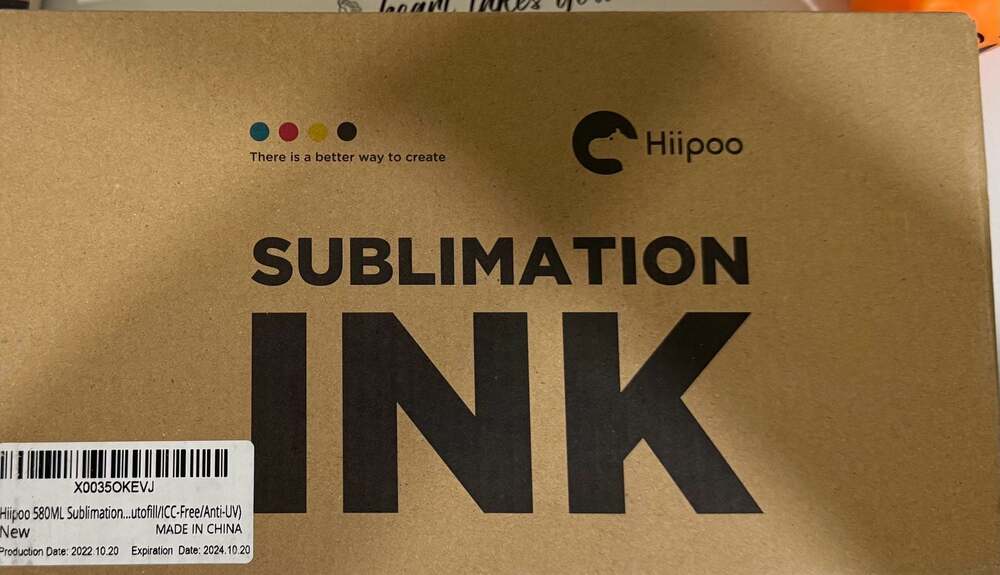 Hiipoo Sublimation Ink Refill Kit for EcoTank Printers (580ML)